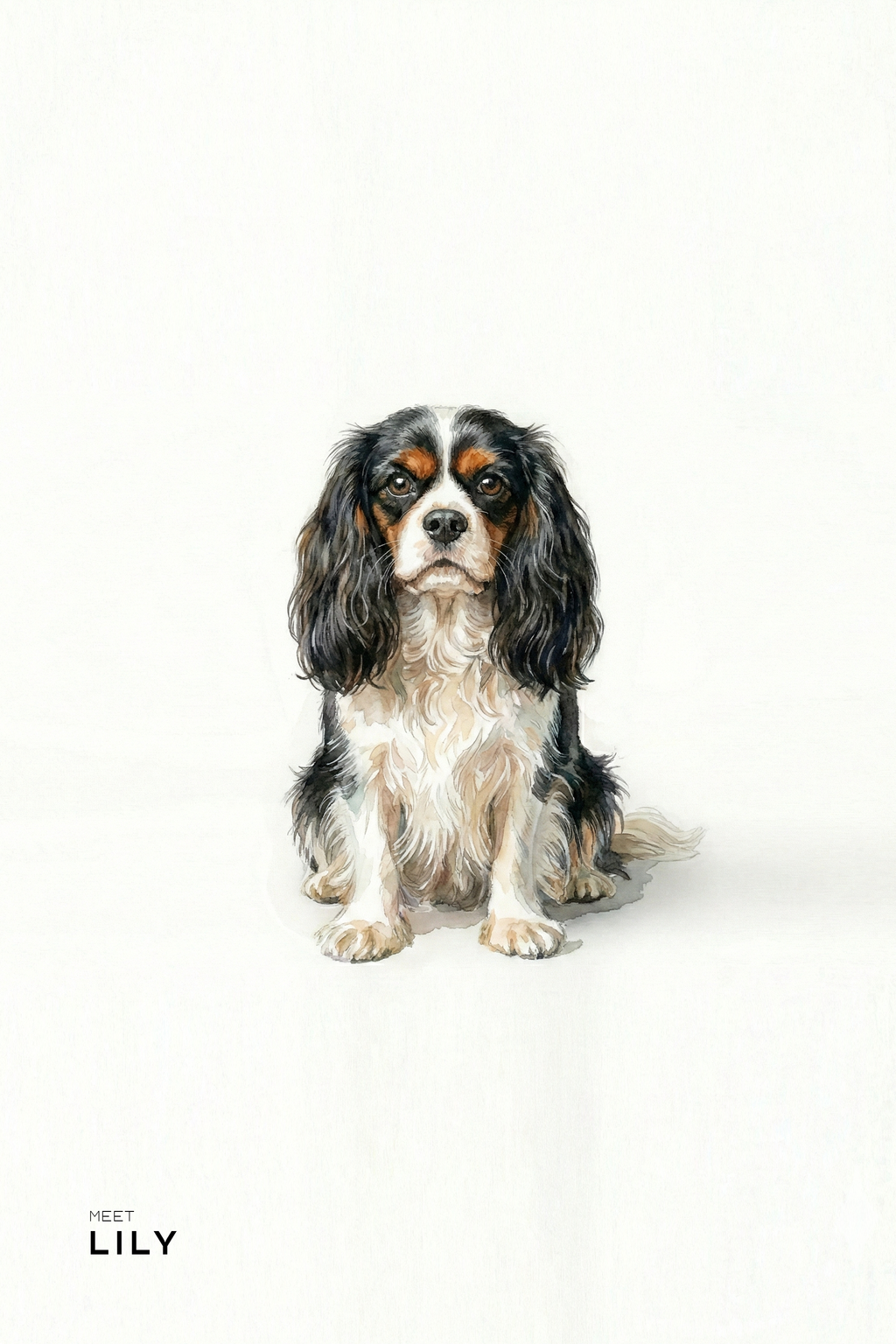 Custom Watercolor Pet Portrait | High Resolution Digital File